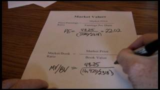 Financial Ratios  Market Values [upl. by Charleton381]