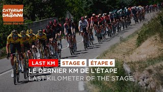 Dauphiné 2022  Stage 6  Last KM [upl. by Aspasia]