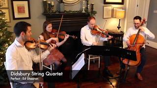 Perfect  Ed Sheeran Didsbury String Quartet [upl. by Wakefield12]