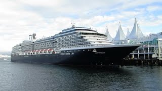 Oosterdam  Cruise ship in Vancouver BC Sept 20 2015 [upl. by Annehsat985]