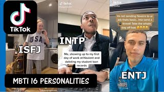 MBTI 16 Personalities as TikToks Part 14 [upl. by Ayisan]