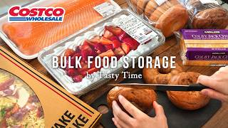 コストコ初心者のための25個の小分けと冷凍保存の方法／Costco bulk food storage idea [upl. by Crompton]