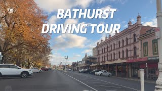 BATHURST AUSTRALIA  CENTRAL WEST NSW  CITY DRIVING TOUR [upl. by Otreblide887]