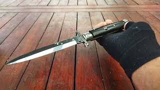 11 INCH FRANK BELTRAME SWING GUARD SWITCHBLADE [upl. by Sefton]