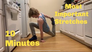 What stretches to do in 10 minutes Follow along [upl. by Ardeid]