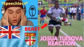 AMERICANS First EVER JOSUA TUISOVA REACTION  BIG HITS 🔥😱 The SCARIEST RUGBY PLAYER ALIVE😱🔥 [upl. by Ttergram447]