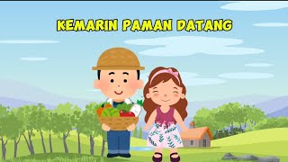 Lagu Anak Anak  Kemarin Paman Datang  Video Animasi [upl. by Corrianne]