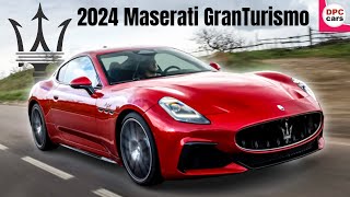 2024 Maserati GranTurismo Electric Folgore Trofeo and Modena Driving [upl. by Drescher]