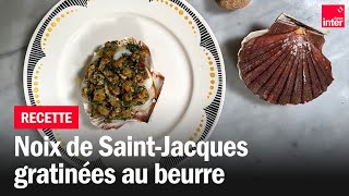 Les noix de SaintJacques  Les recettes de FrançoisRégis Gaudry [upl. by Luttrell244]