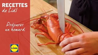 Comment préparer un homard  Lidl France [upl. by Vary]