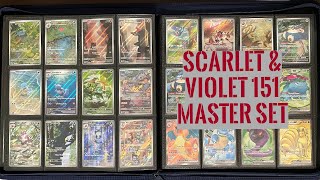 Pokemon Scarlet amp Violet 151 Complete Master Set  360 Cards  6 Exclusives  Charizard ex amp Mew ex [upl. by Ferneau397]