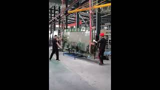 Massive 750kg Insulated Glass Precision Manufacturing in China [upl. by Fish]