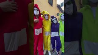 Lucca comics amp games 2024 cosplay teletubbies italy [upl. by Mcneil752]