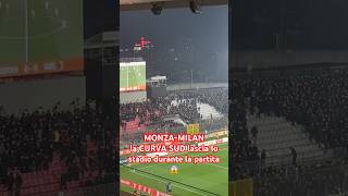 MONZAMILAN la CURVA SUD lascia lo stadio 😱🔴⚫️  Shorts [upl. by Zachary]