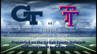 Goliad Tigers vs Tidehaven Tigers [upl. by Marrissa17]