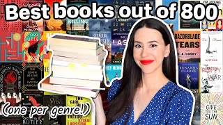 Ive read 800 books on Booktube here are my best recommendations with reviews [upl. by Aihsaei]