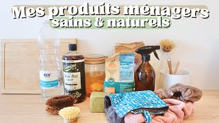 Mes produits dentretien 🌱 Economiques amp écologiques  Bases  accessoires [upl. by Natsirhc]