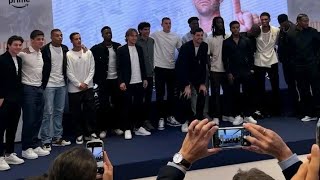 Real Madrid players are present at the premiere of Thibaut Courtois documentary [upl. by Marissa116]