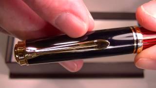 Pelikan M600 Souveran Fountain Pen [upl. by Annael170]