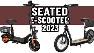 Best Electric Scooter with Seat 2023 [upl. by Namwen]