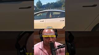 Joe Rogan On Tesla Saving Drivers Life [upl. by Neillij708]