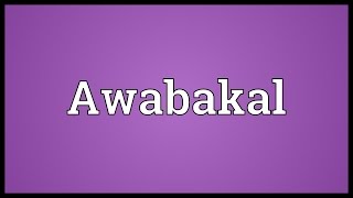 Awabakal Meaning [upl. by Anora]