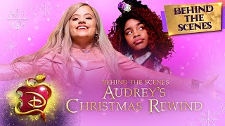 Audreys Christmas Rewind ❄️ Behind the Scenes  Descendants 3 [upl. by Dlanigger831]