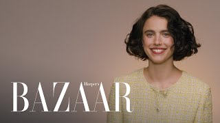 Margaret Qualley on Her First Met Gala Horoscopes and Her Love for Lana Del Rey  Harper’s BAZAAR [upl. by Manda369]