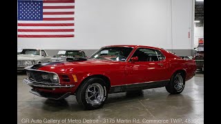 1970 Ford Mustang Mach 1 For Sale  Walk Around 39k Miles [upl. by Yrallam]