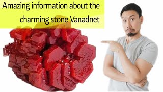 vanadinite crystals Amazing information about the charming stone [upl. by Yecaw]