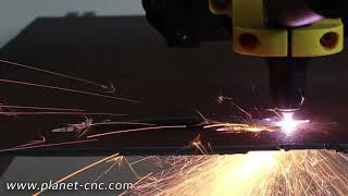 PlanetCNC  THC on plasma machine [upl. by Nylinnej134]