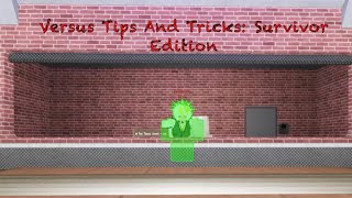 Versus Zombie Survival  Tips amp Tricks Survivor Edition [upl. by Cordey]