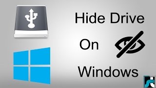 How To Hide Local Drive In Windows 7 8 10 PC 4 Ways [upl. by Ailadi]