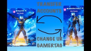 HOW TO CHANGE YOUR GAMERTAGSELL ACCOUNTS FOR ALL PLATFORMSPS4XBOXPCON FORTNITEFREE [upl. by Nolra]