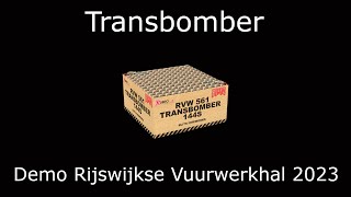 Transbomber  Demo Rijswijkse Vuurwerkhal 2023  Rubro [upl. by Fein]