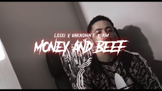 Loski x Unknown T x AM  Money amp Beef Remix Music Video HarlemSpartans Homerton 410 [upl. by Deer]