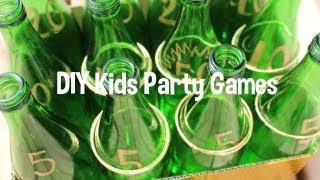 DIY Outdoor Party Games  Toddler Kid friendly  Carnival [upl. by Norrahc672]