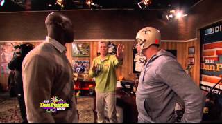 Paulie Gets Stiff Armed by Adrian Peterson  The Dan Patrick Show  13113 [upl. by Hait]