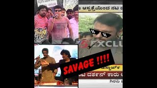 Kannada Heros THUGLIFE  SAVAGE [upl. by Atiluap]