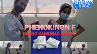 PHENOKINON F INJECTION  PAANO KAMI MAG INJECT ROAD TO VAVAIHAN😊 [upl. by Leonerd]