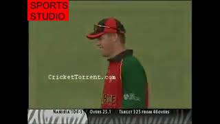 Zimbabwe versus Namibia meet for first time in the Classic Clash of 2003 World Cup match highlights [upl. by Semele772]