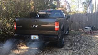 2006 F150 Flowmaster 40 series Before and After [upl. by Dannie]