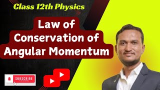 Law of Conservation of Angular Momentum l Rotational Dynamics l Class 12th HSC Physics [upl. by Pardew]