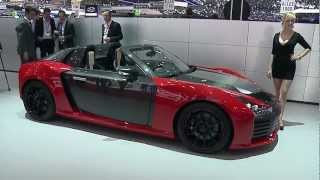 Live from Geneva 2012 Roding Roadster [upl. by Kapeed]