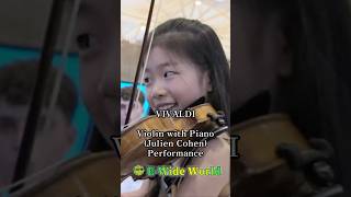 VivaldiJulien CohenViolinViolinPerformanceYoungMusicianMusicShortsViolinist [upl. by Ataeb]