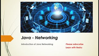 Java  Networking  Introduction of Java Networking [upl. by Corsetti573]