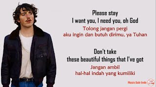 Benson Boone  Beautiful Things  Lirik Terjemahan Indonesia [upl. by Ybhsa712]