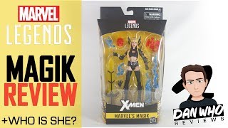 Marvel Legends Magik XMen Action Figure Review [upl. by Howie665]