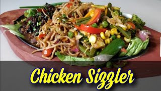 Chinese Sizzler  Chicken Sizzler Recipe  How To Make Chinese Sizzler At Home [upl. by Heiner]