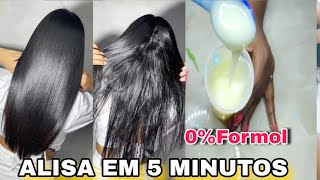 SALVEI O meu CABELO COM ESSE BOTOX CASEIRO [upl. by Epilif]